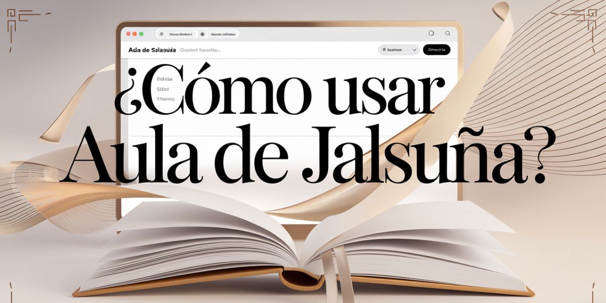 ¿Cómo usar el aula de Jalsuña?